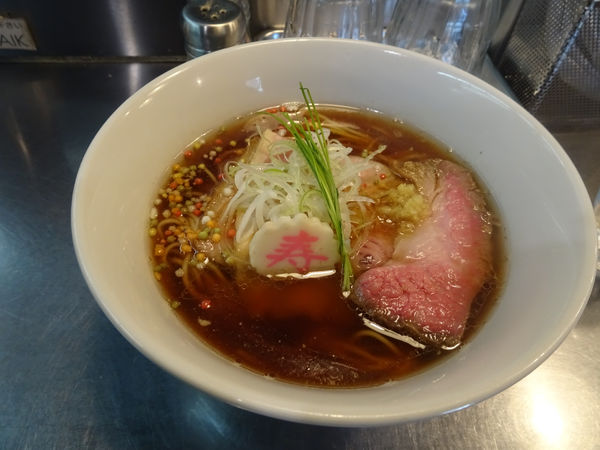 「【限定】新春和牛鰹らーめん1500円」@Bonito Soup Noodle RAIKの写真