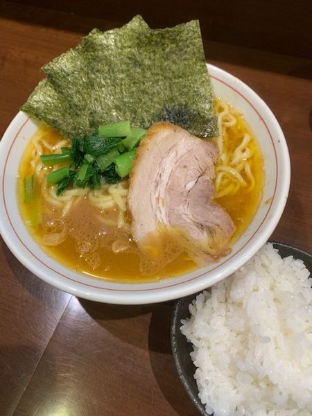 「らーめん ばら　800円　ライス 100円」@らーめん飛粋の写真