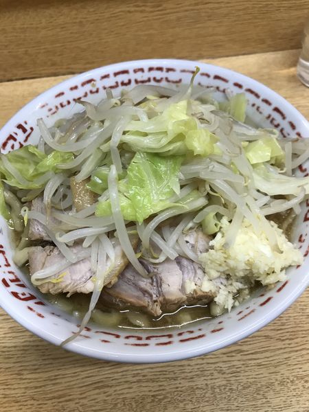 「小 (ニンニク・アブラ)」@ラーメン二郎 環七新新代田店の写真