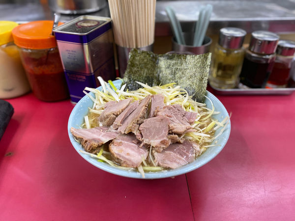 「ネギ味噌チャーシューメン」@ラーメンショップ 牛久結束店の写真