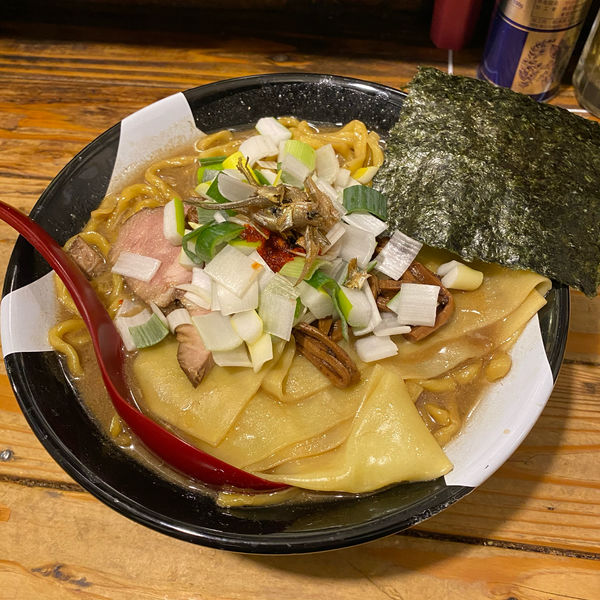 「ラーメン」@すごい煮干ラーメン凪 新宿ゴールデン街店 別館の写真