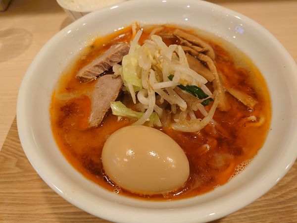 「辛味噌ラーメン 味玉」@麺屋 幸生の写真