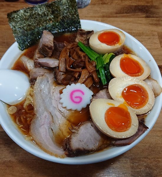 「しょうゆチャーシューメン+味玉W」@オランダ軒の写真