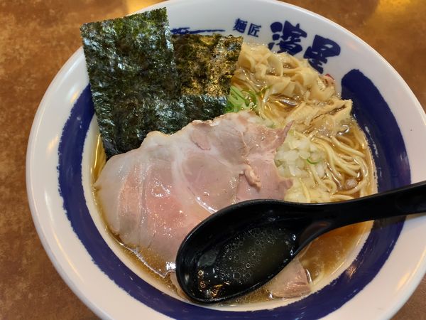 「煮干しそば」@濃厚煮干しそば 麺匠 濱星 日吉店の写真