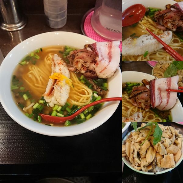 「「キンキのグアンチャーレ」 「穴子煮飯」」@ラーメン愉悦処 似星の写真