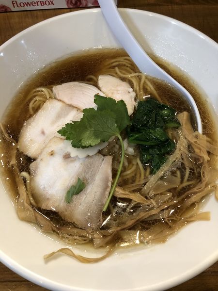 「煮干中華そば」@つけ麺 弐☆゛屋の写真