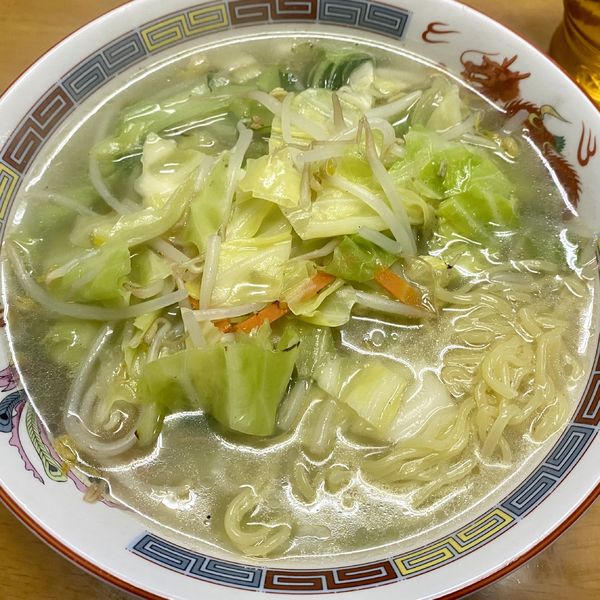 「タンメン」@ラーメン 定食 りゅうちゃん亭の写真