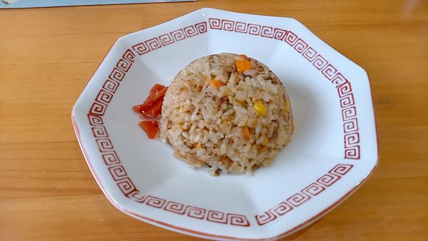 「半チャーハン」@ののむらラーメンの写真
