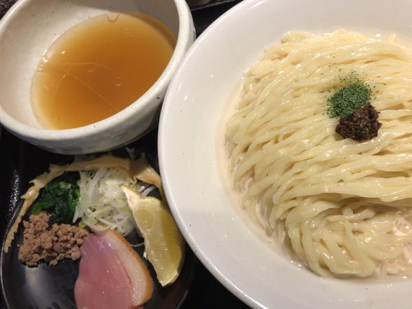 「鴨出汁手揉み塩つけ麺(中盛り)」@鴨出汁中華蕎麦 麺屋yoshikiの写真