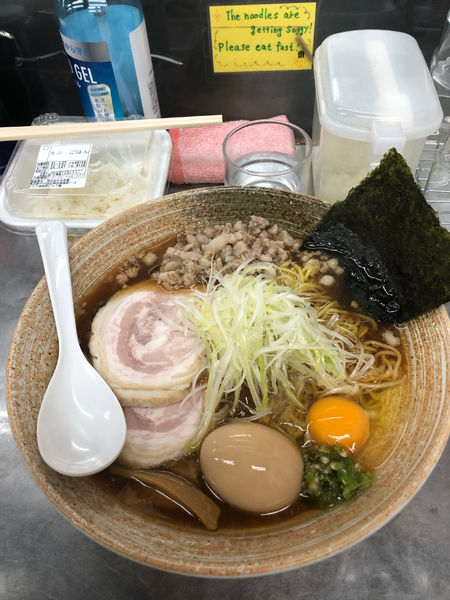 「生ハム原木出汁悪い奴」@覆麺 智の写真