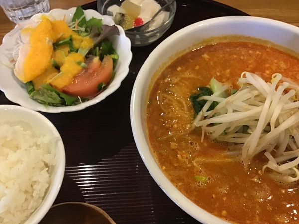 「坦々麺セット￥1080（税込￥1188)」@中国家庭料理 菜工房の写真