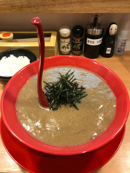 「どろそば魚介　880円」@ラーメン骨 研究所の写真