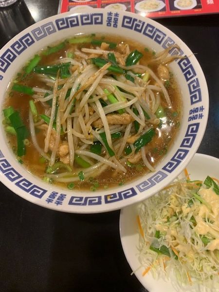 「ニラ肉麺 780円」@天龍の写真