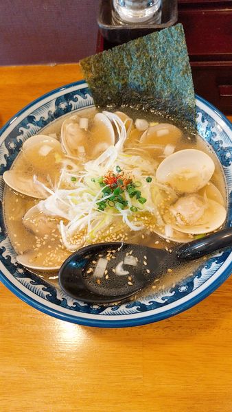 「活はまぐりラーメン」@和風楽麺 四代目 ひのでや 大宮店の写真