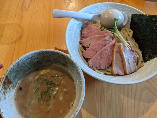 「特製濃厚魚介つけ麺」@KEN軒の写真