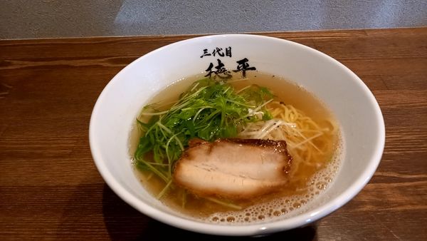 「鴨だし塩ラーメン」@三代目 徳平の写真