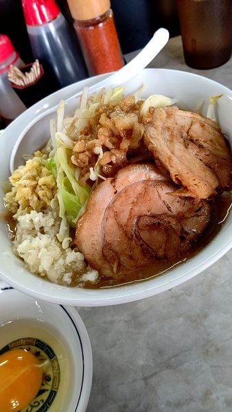 「幸せラーメン　800円」@自家製ラーメン麺屋ラッキーの写真