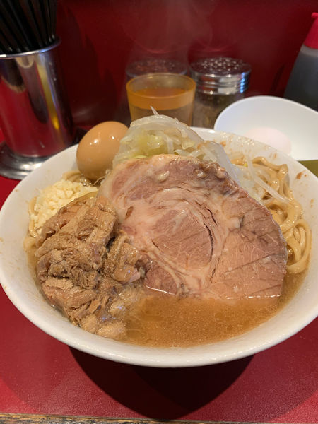 「小　味玉　卵」@ラーメン二郎 荻窪店の写真