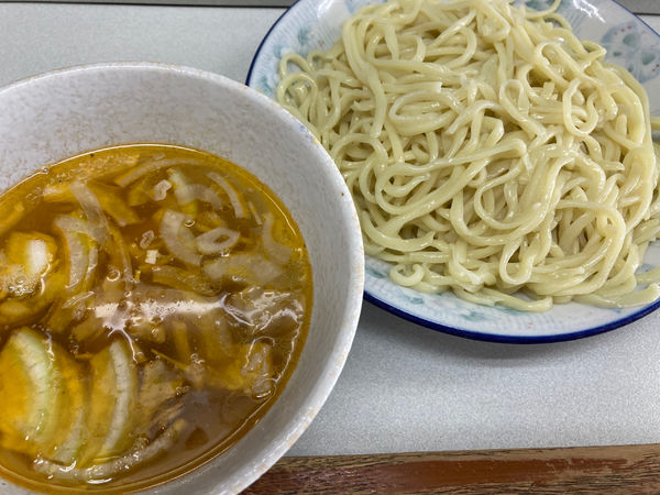 「しおらーゆつけそば」@丸長 新井薬師店の写真