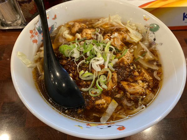 「四川マーボーラーメン」@龍の子 所沢店の写真