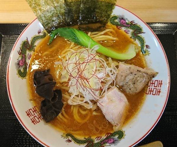 「【限定】フォンドオマール海老味噌らーめん ￥1100」@らーめん専門 Chu-Ru-Riの写真