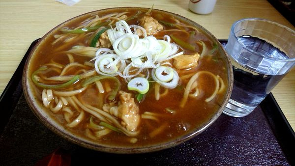 「カレー南蛮　680円」@たけ川の写真