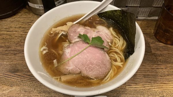 「平子煮干そば」@新橋 纏の写真