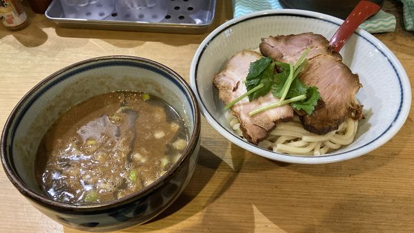 「濃厚煮干つけ麺」@煮干麺 月と鼈の写真