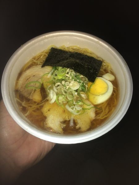 「屋台の中華そば」@だるまラーメンの写真