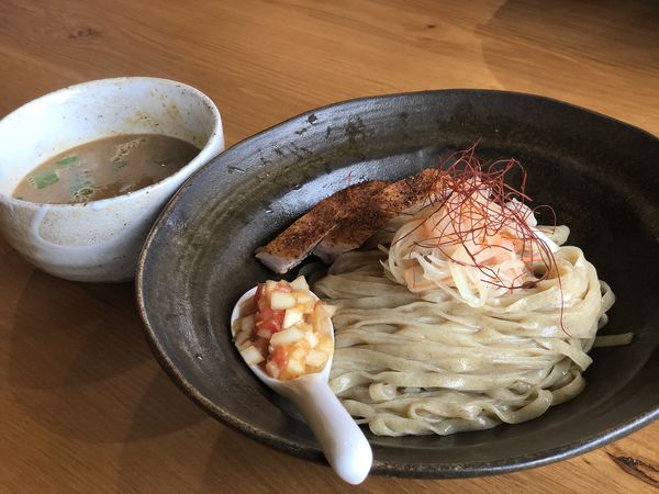「限定つけ麺」@麺 㐂色の写真