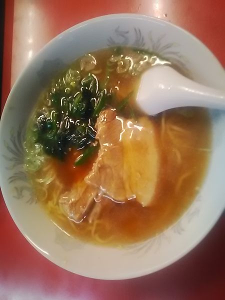 「豚肉角煮込みそば 700円」@中華料理 東東の写真