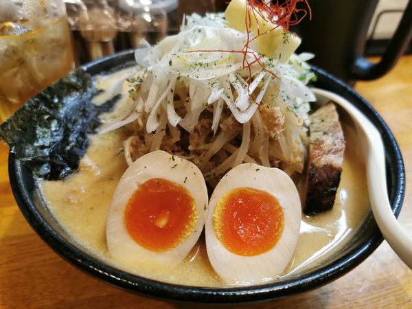 「味噌バター」@麺屋 鶏口の写真