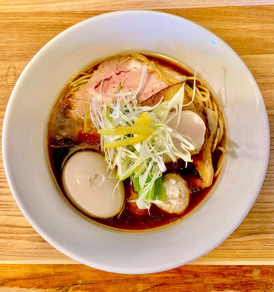 「特製中華そば」@中華蕎麦 はざまの写真