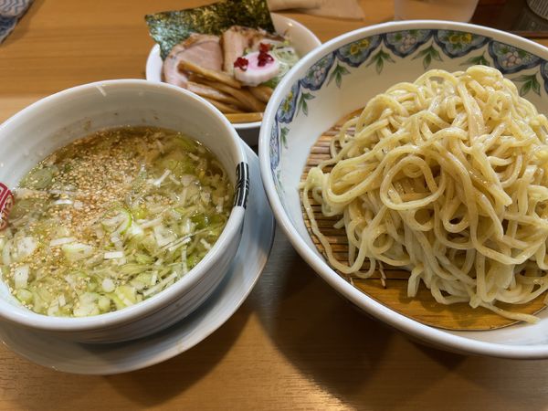 「粟國の塩つけそば」@中華そば 多賀野の写真