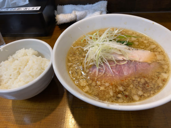 「龍蟠虎踞（背脂醤油）」@麺屋 龍の写真