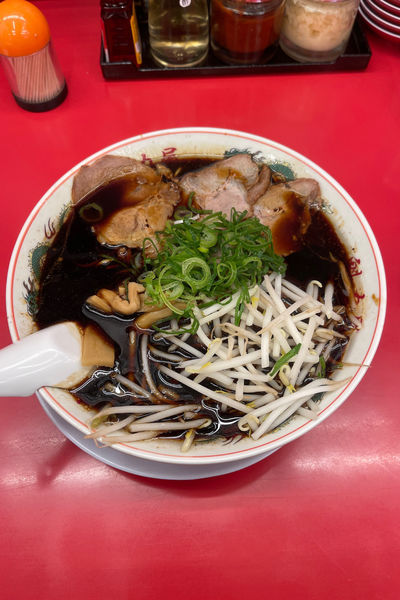「京都漆黒醤油ラーメン」@ラーメン魁力屋 北与野店の写真