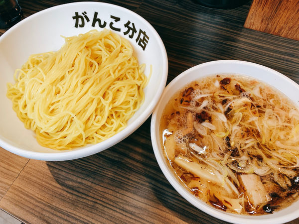 「塩つけめん 2玉」@元祖一条流がんこ 総本家(二代目)の写真