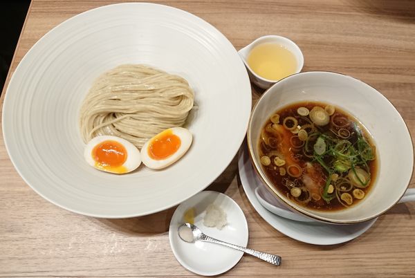 「味玉醤油つけ」@麺処 ほん田 秋葉原本店の写真