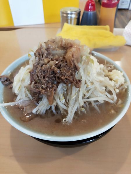 「豚ラーメン」@俺の生きる道 つくば店の写真