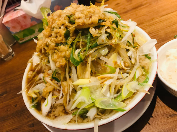 「【限定】Ｇ麺屋タ・イーラ(全マシ)＋ライス」@麺屋58の写真
