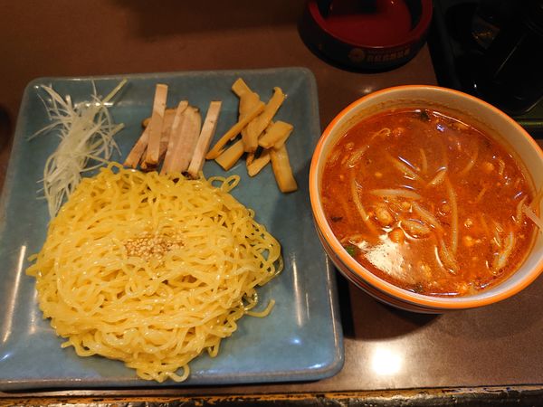 「じょっぱりつけ麺(具あり、990円)」@津軽らーめん 茶号の写真
