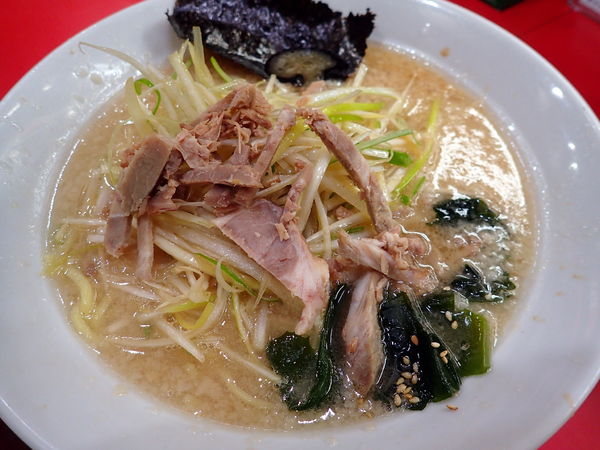 「ネギラーメン・濃い目・こってり」@かいざん 西船橋店の写真