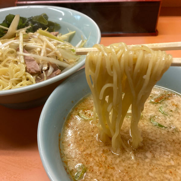「ネギつけ麺」@ラーメンショップ 大庭店の写真