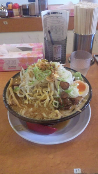 「ラーメン」@つけ麺中華そば 節 本八幡店の写真