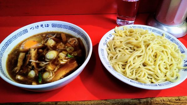 「つけそばオール入り」@大勝軒 祖師ヶ谷大蔵店の写真