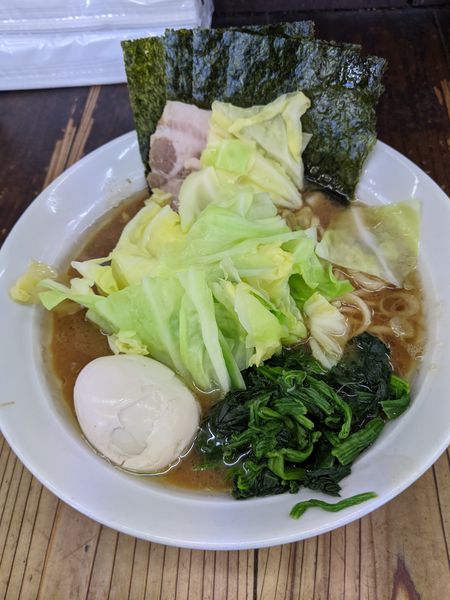 「キャベツラー（並）＋味玉」@湘南乃家の写真