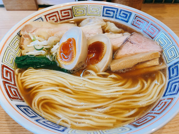 「特製中華そば」@ほっこり中華そば もつけの写真