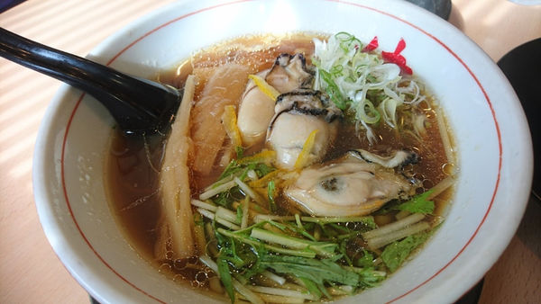 「牡蠣らーめん」@麺や 藏人の写真