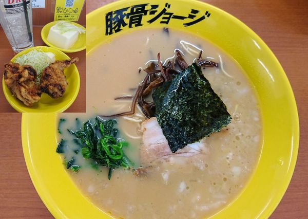 「ジョージラーメン（醤油）￥638」@豚骨ジョージの写真