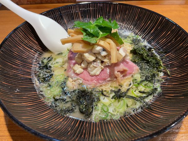 「限定濃厚濃厚真鯛そば」@寿製麺よしかわ 川越店の写真